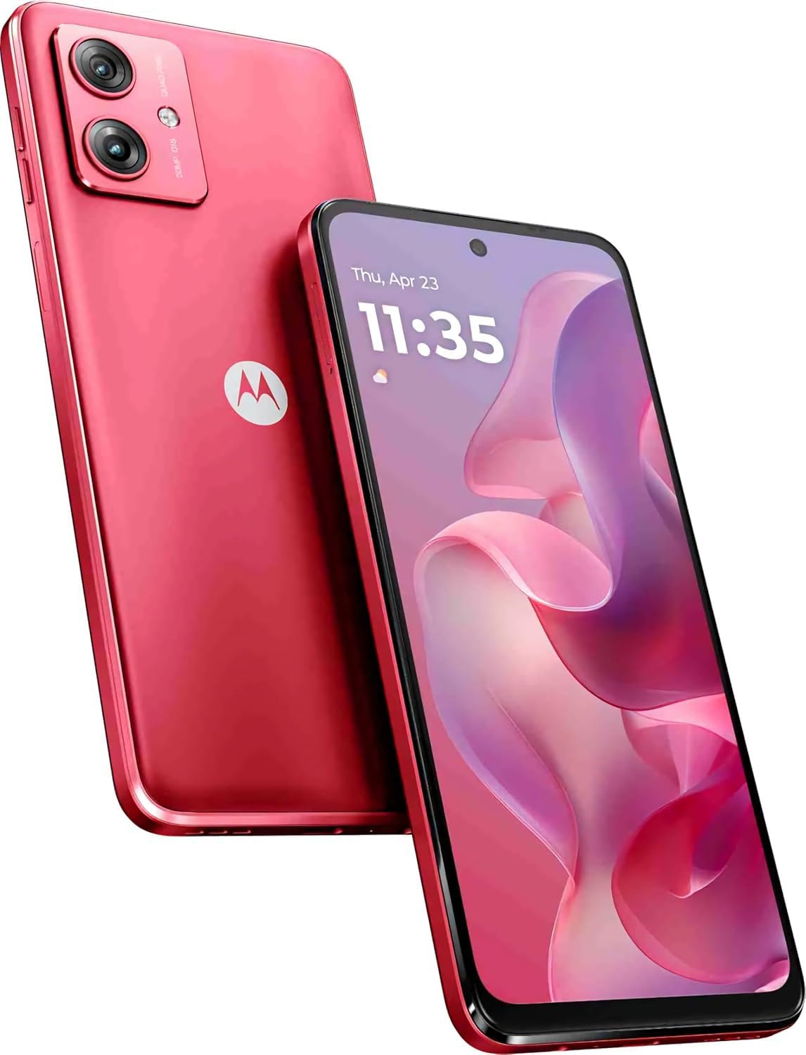Motorola G64 5G (Red Berry, 8GB RAM, 128GB Storage